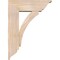 Ekena Millwork Thorton Traditional Smooth Bracket w/ Offset Brace, Douglas Fir, 7 1/2"W x 22"D x 30"H BKT0806X22X30THR01SDF - alternate 2